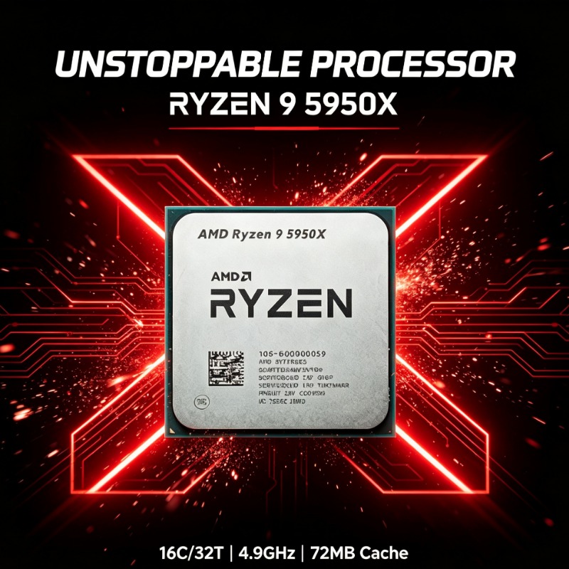 Amd Cpu Ryzen 9 - Masaüstü Bilgisayar Bileşeni CPU AMD R9
