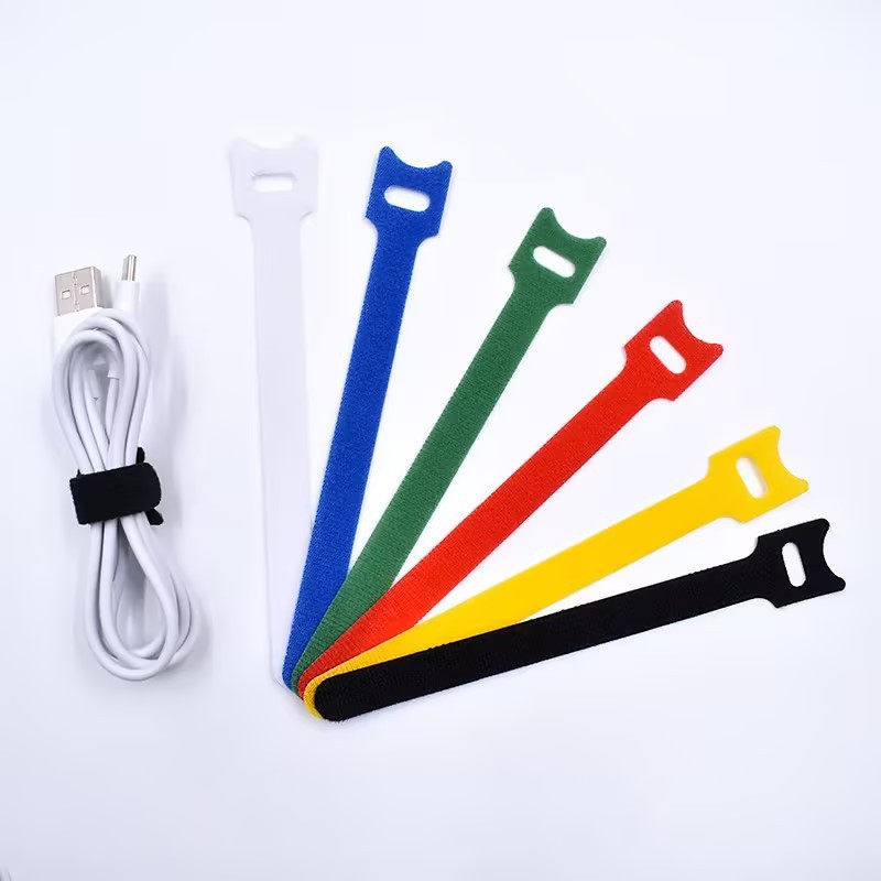 Cable Velcro Strap - 10 adet kablo bağları kendinden yapışkanlı
