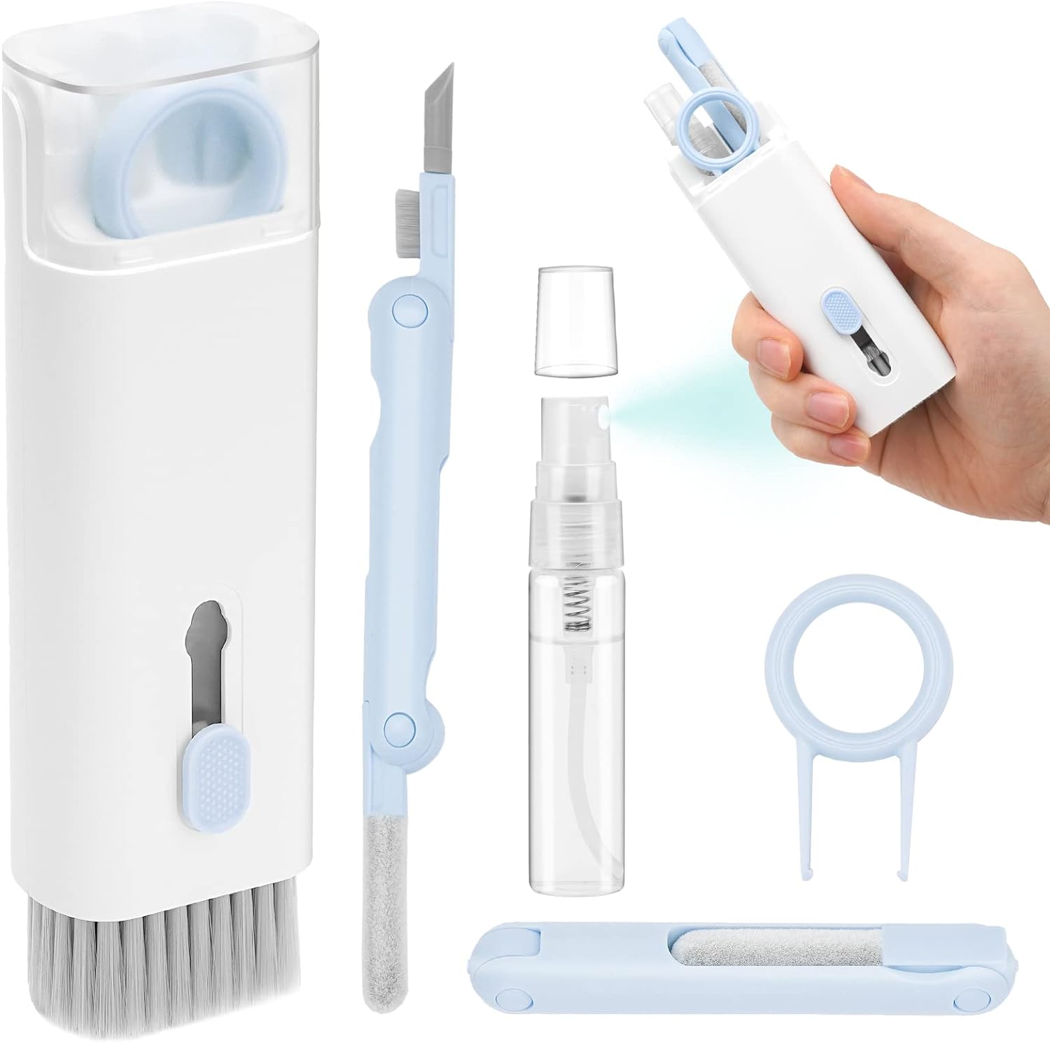 Monitor Cleaning Kit - 7'si 1 Arada Elektronik Temizlik Seti,