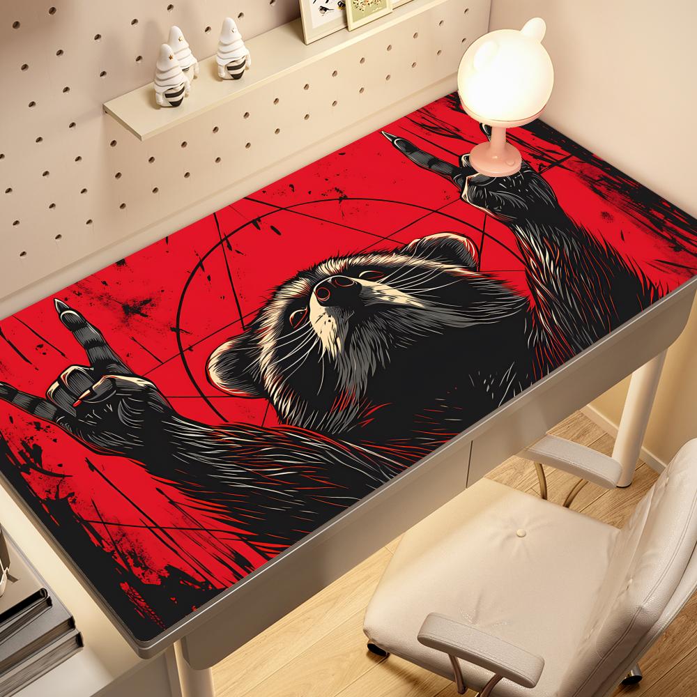 Desk Setup Natural - HYBXAXC Ofis Masa Matı Mouse Pad