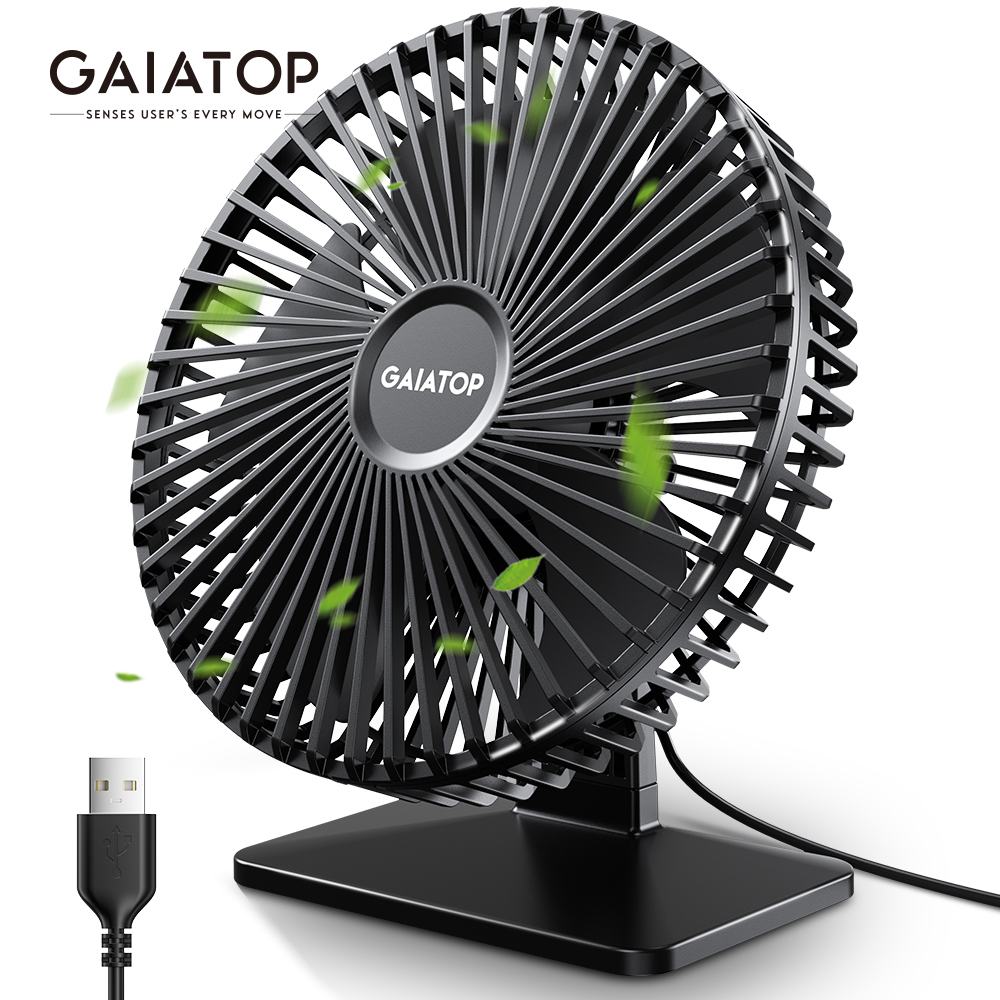 Desk Setup Gear - GAIATOP Masa Fanı Taşınabilir USB Fan