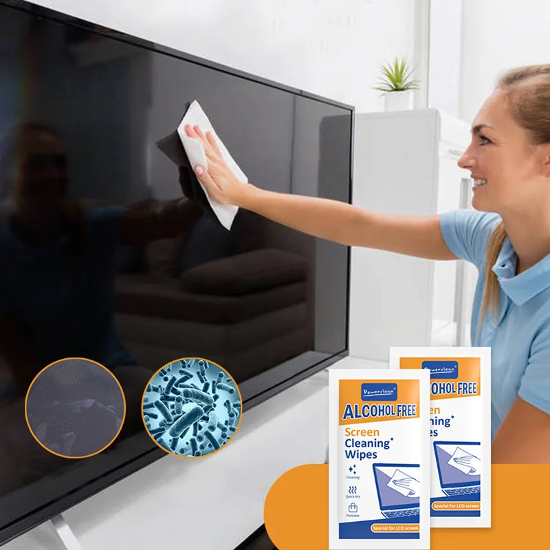 Monitor Cleaning Kit - 40'lı PC Temizleme Mendili - Arabalar,