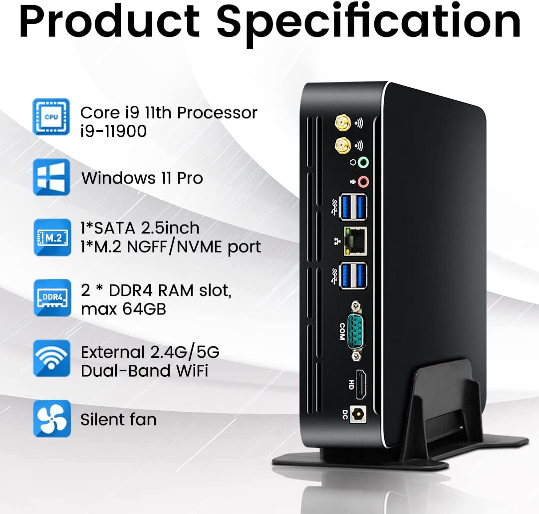 Intel Cpu Core I9 - Partaker 11. Nesil Intel Mini PC