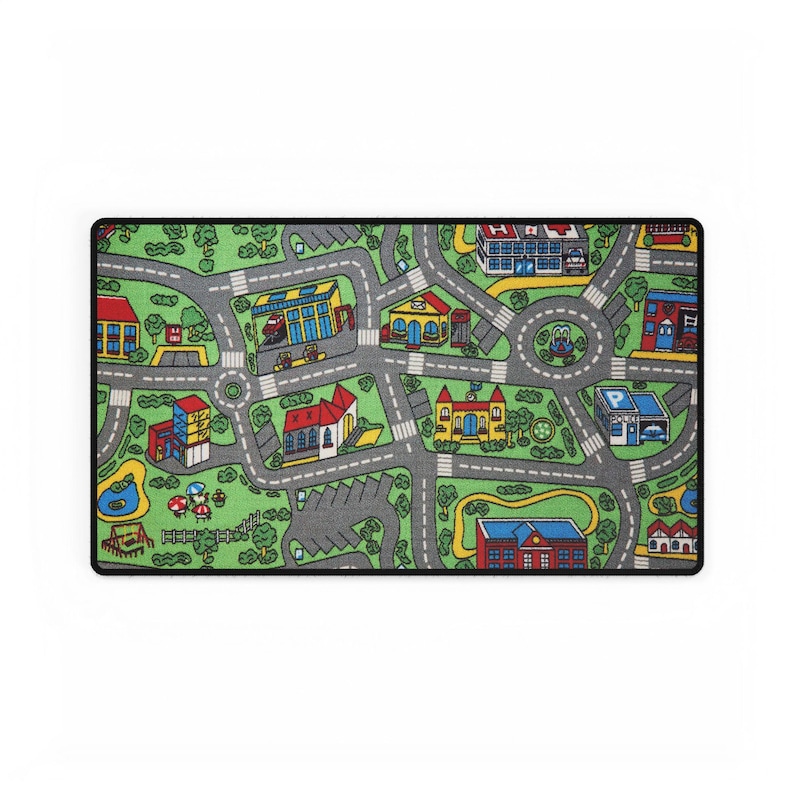 Desk Setup Gear - Sokaklarda sihirli Playmat fare halı oyun
