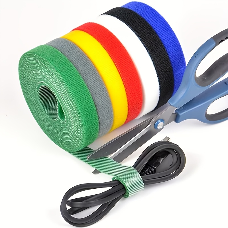 Cable Velcro Strap - 5 metrelik veri kablosu saklama aleti,