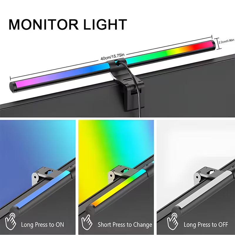 Monitör Işık Çubuğu RGB Işık Ç - Desk Setup Gear incelemesi ve fiyatı
