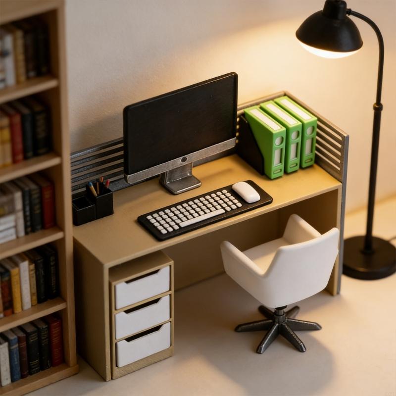 Detaylı Sahne Düzenlemeleri İç - Desk Setup Natural incelemesi ve fiyatı