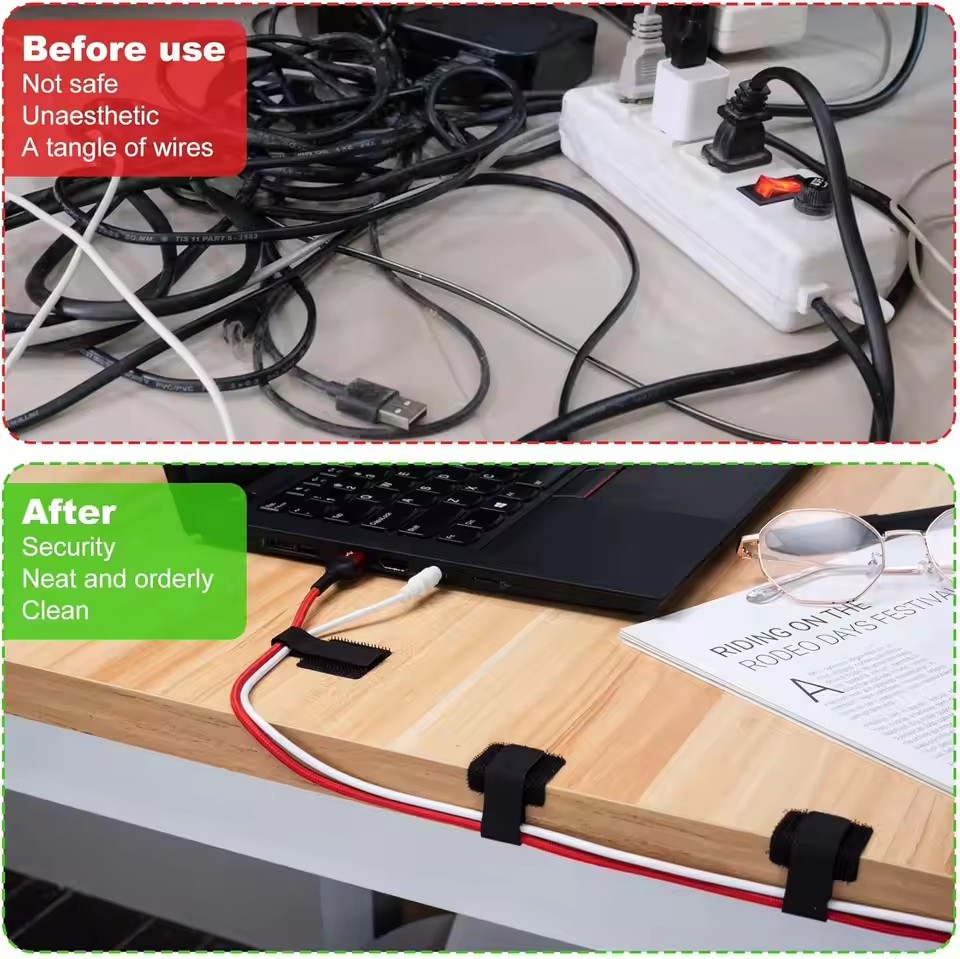 Yeni Yeniden Kullanılabilir Ka - Cable Velcro Strap incelemesi ve fiyatı