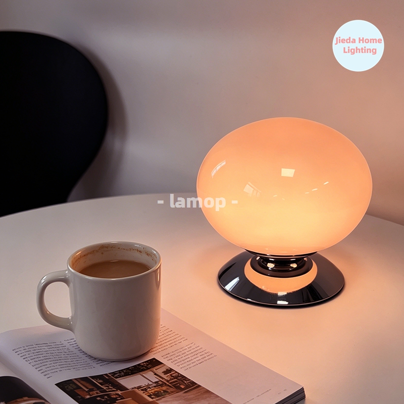 Parlak Beyaz Küre Kabuklu Cam  - Desk Setup White incelemesi ve fiyatı
