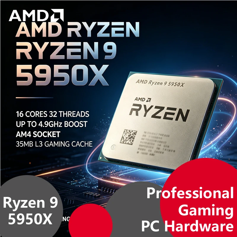 AMD Ryzen 9 5950X Zen3 AM4 Tra - Amd Cpu Ryzen 9 incelemesi ve fiyatı