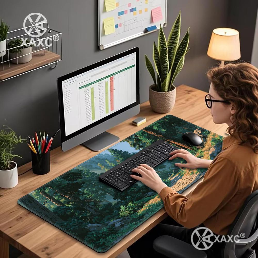 Orman Kaçışları XXL Mouse Pad  - Desk Setup Natural incelemesi ve fiyatı