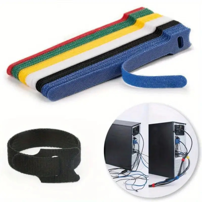 30 Adet Çok Renkli Yeniden Kul - Cable Velcro Strap incelemesi ve fiyatı