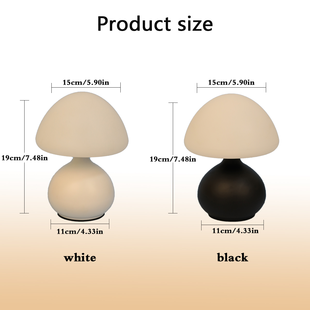 Mini Mantar Başucu Lambası Dok - Desk Setup White incelemesi ve fiyatı